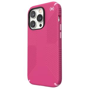 Speck Presidio2 Grip + MS Apple iPhone 14 Pro Digital Pink -  with Microban