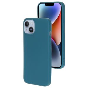 Mobiparts Silicone Cover Apple iPhone 14 Blueberry Blue