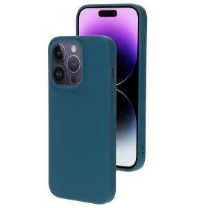 Mobiparts Silicone Cover Apple iPhone 14 Pro Blueberry Blue