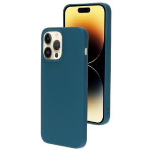 Mobiparts Silicone Cover Apple iPhone 14 Pro Max Blueberry Blue