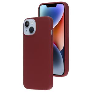 Mobiparts Silicone Cover Apple iPhone 14 Plum Red