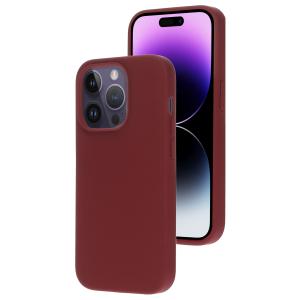 Mobiparts Silicone Cover Apple iPhone 14 Pro Plum Red