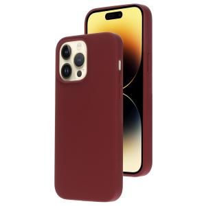 Mobiparts Silicone Cover Apple iPhone 14 Pro Max Plum Red