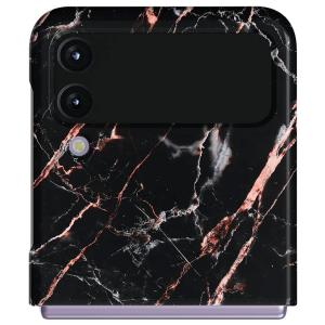 Burga Tough Case Samsung Galaxy Z Flip 4 - Rose Gold Marble