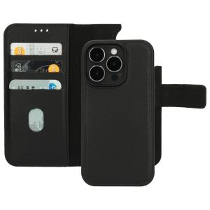 Mobiparts Leather 2 in 1 Wallet Case Apple iPhone 14 Pro Black