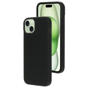 Mobiparts Silicone  Cover Apple iPhone 15 Plus Black (Magsafe Compatible)