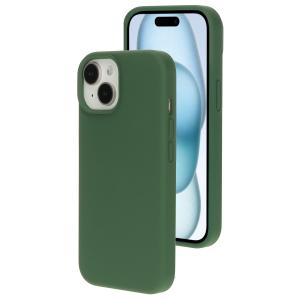 Mobiparts Silicone Cover Apple iPhone 15 Forest Green