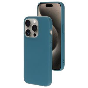 Mobiparts Silicone Cover Apple iPhone 15 Pro Blueberry Blue