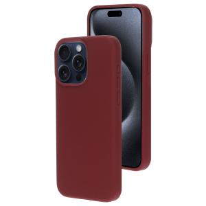 Mobiparts Silicone Cover Apple iPhone 15 Pro Max Plum Red