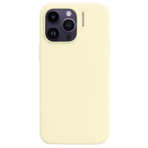 Nudient Base Case iPhone 14 Pro Max Pale Yellow