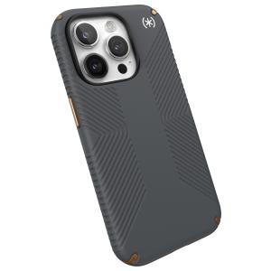 Speck Presidio2 Grip Apple iPhone 15 Pro Charcoal Grey -  with Microban