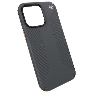 Speck Presidio2 Grip Apple iPhone 15 Pro Max Charcoal Grey -  with Microban