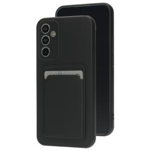 Mobiparts Classic TPU Case with Cardholder Samsung Galaxy A34 4G/5G Matt Black