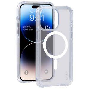 SoSkild Apple iPhone 15 Pro Defend Case Magnetic Ring Transparent