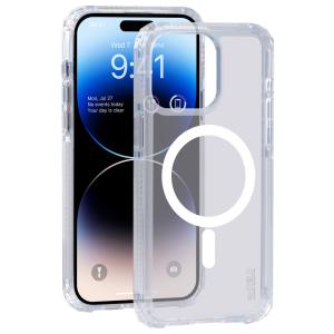 SoSkild Apple iPhone 15 Pro Max Defend Case Magnetic Ring Transparent