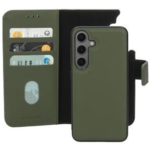 Mobiparts Leather 2 in 1 Wallet Case Samsung Galaxy S24 Green