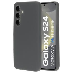 Mobiparts Silicone Cover Samsung Galaxy S24 Urban Grey