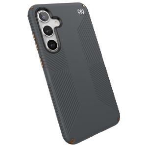 Speck Presidio2 Grip Samsung Galaxy S24 Plus Charcoal Grey - with Microban