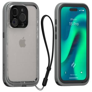 Catalyst Total Protection Case Apple iPhone 15 Pro Titanium Grey