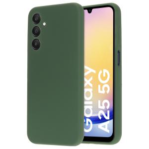 Mobiparts Silicone Cover Samsung Galaxy A25 Forest Green