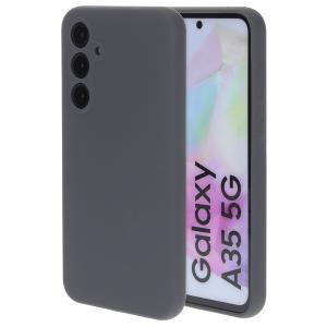 Mobiparts Silicone Cover Samsung Galaxy A35 Urban Grey