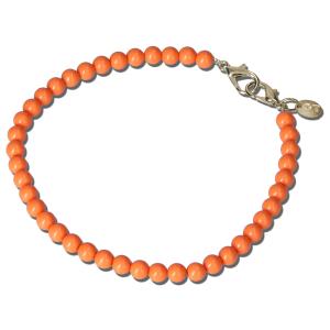 Casetastic Wrist band Beads  - Orange (30cm)