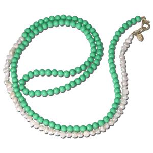 Casetastic Lanyard Beads and Pearls - Green (125cm)