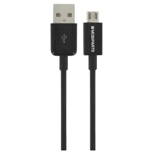 Mobiparts Micro USB to USB Cable 2.4A 3m Black (Bulk)