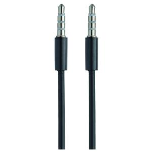 Mobiparts AUX Cable 3.5 mm to 3.5 mm Black (1 meter)