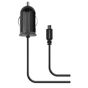 Mobiparts Car Charger Micro USB 2.1A Black