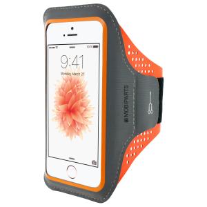 Mobiparts Comfort Fit Sport Armband Apple iPhone 5/5S/SE Neon Orange