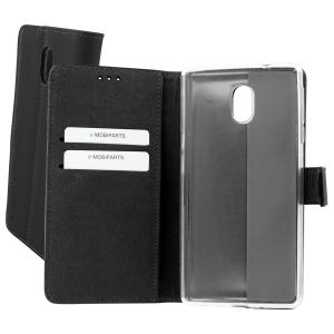 Mobiparts Premium Wallet TPU Case Nokia 3 Black