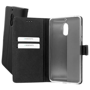 Mobiparts Premium Wallet TPU Case Nokia 6 Black