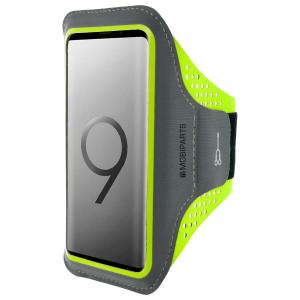 Mobiparts Comfort Fit Sport Armband Samsung Galaxy S9 Plus Neon Green