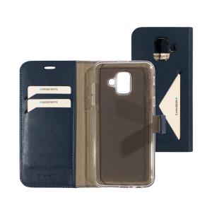 Mobiparts Classic Wallet Case Samsung Galaxy A6 (2018) Blue