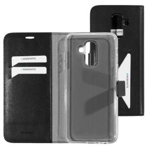 Mobiparts Classic Wallet Case Samsung Galaxy A6 Plus (2018) Black