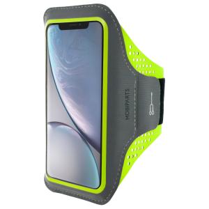 Mobiparts Comfort Fit Sport Armband Apple iPhone XR Neon Green