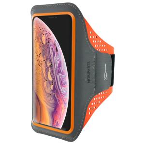 Mobiparts Comfort Fit Sport Armband Apple iPhone XS Max Neon Orange