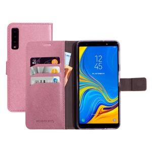 Mobiparts Saffiano Wallet Case Samsung Galaxy A7 (2018) Pink