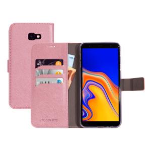 Mobiparts Saffiano Wallet Case Samsung Galaxy J4 Plus (2018) Pink