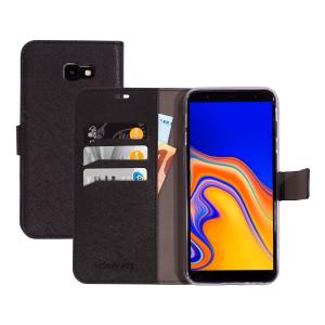 Mobiparts Saffiano Wallet Case Samsung Galaxy J4 Plus (2018) Black