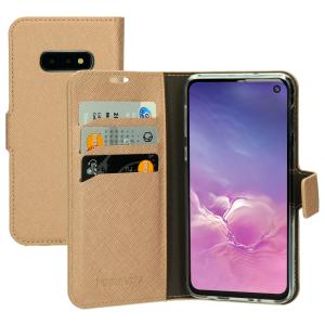 Mobiparts Saffiano Wallet Case Samsung Galaxy S10e  Copper