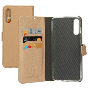 Mobiparts Saffiano Wallet Case Samsung Galaxy A70 (2019) Copper