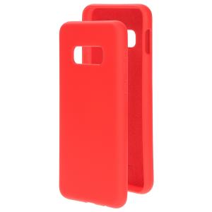 Mobiparts Silicone Cover Samsung Galaxy S10e Scarlet Red