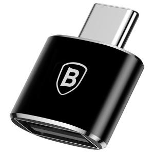 Baseus Adapter USB-A to USB-C - Black