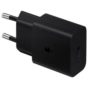 Samsung 15W USB-C Adapter - Black - EP-T1510NBEGEU