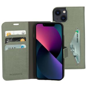 Mobiparts Classic Wallet Case Apple iPhone 13 Stone Green