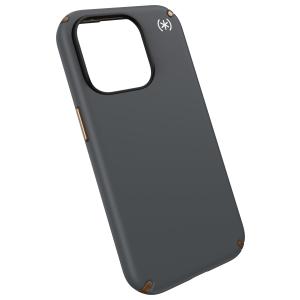 Speck Presidio2 Pro + MS Apple iPhone 15 Pro Charcoal Grey -  with Microban