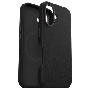 OtterBox Symmetry Cactus Leather Case Apple iPhone 16 Noir Ash
