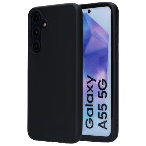 Mobiparts Silicone Cover Samsung Galaxy A55 Black